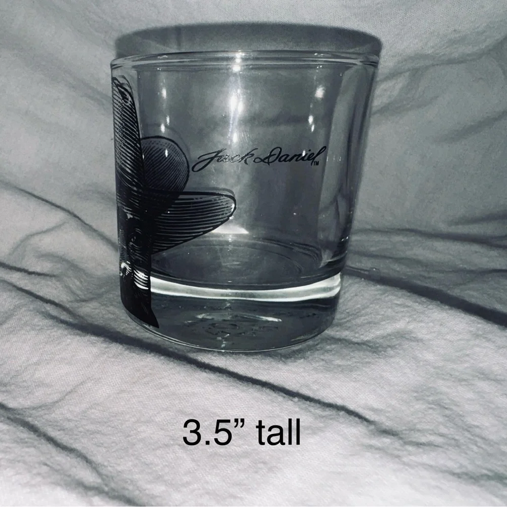 Jack Daniel Old No.‎ 7 collectible whiskey glass